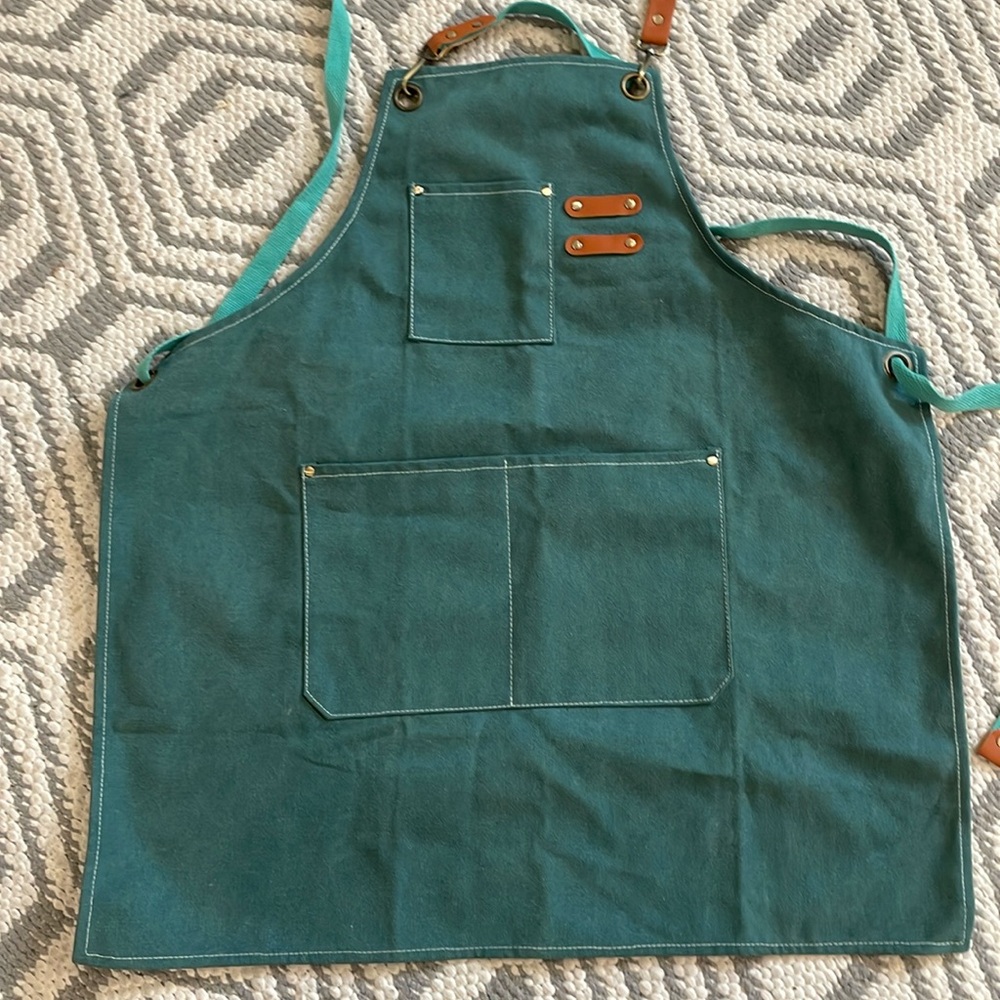 Canvas grilling/cooking apron